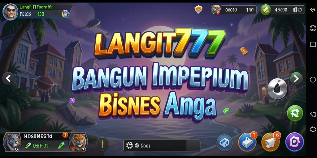 Tampilan gameplay LANGIT777 yang menarik dan dinamis.