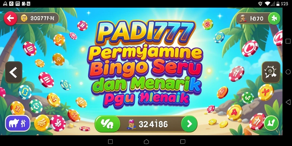 Screenshot gameplay PADI777 yang menunjukkan keseruan permainan Bingo.