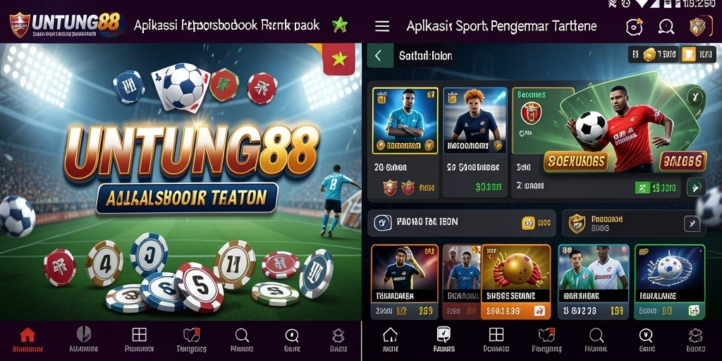 Tampilan menarik dari gameplay Sportsbook di UNTUNG88.